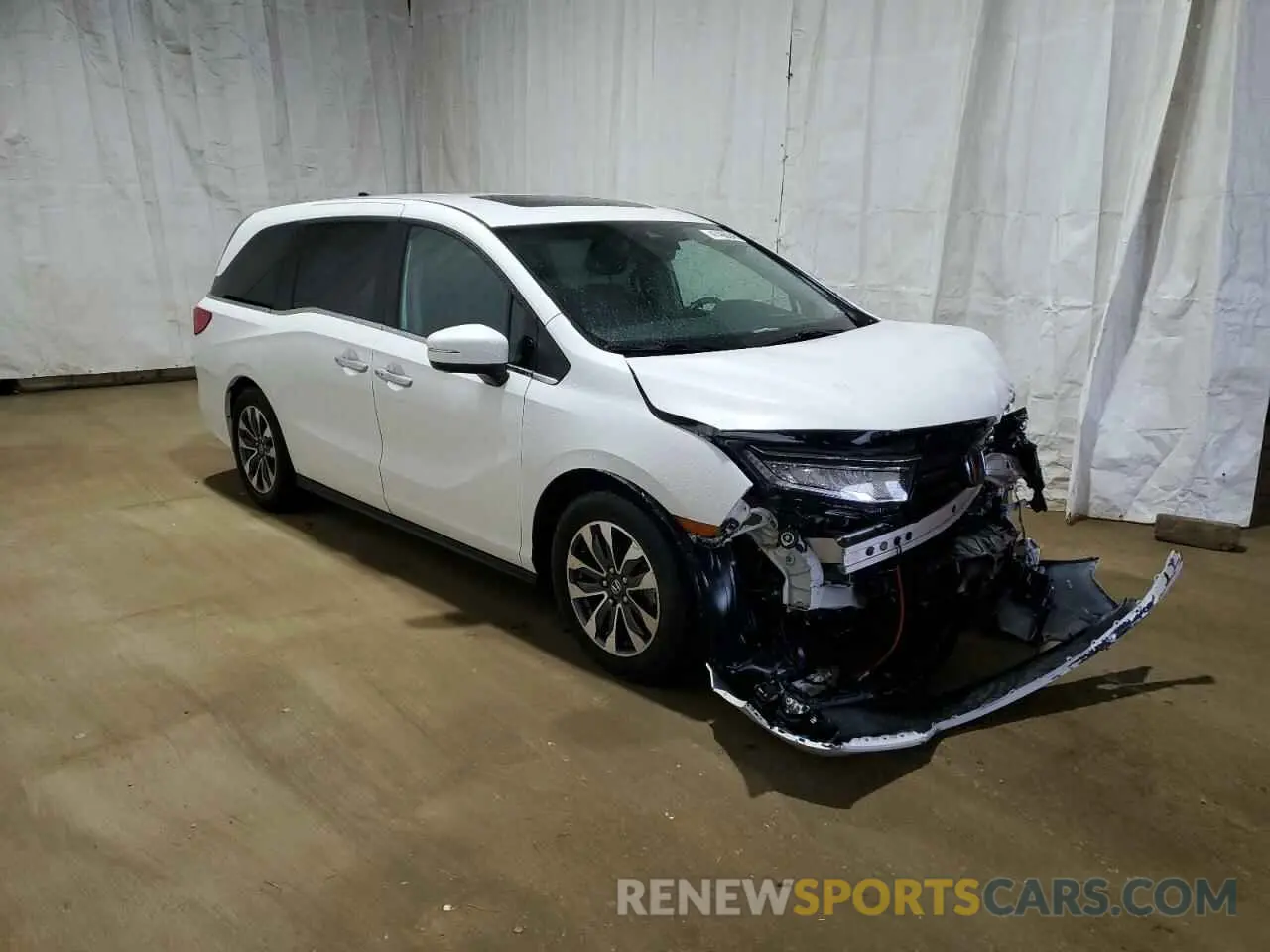 4 Фотография поврежденного автомобиля 5FNRL6H75MB036857 HONDA All Models 2021