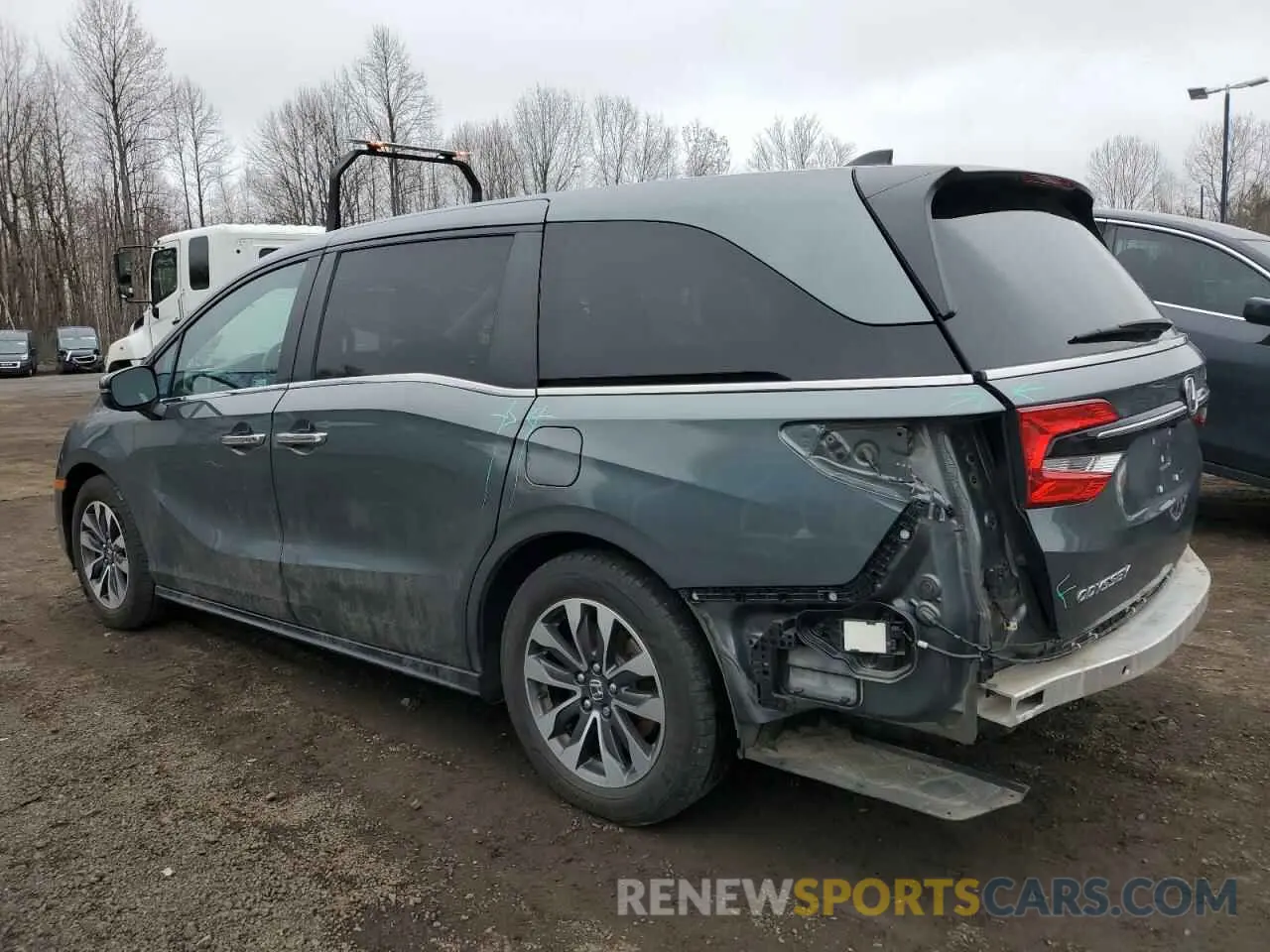 2 Фотография поврежденного автомобиля 5FNRL6H78MB006560 HONDA All Models 2021