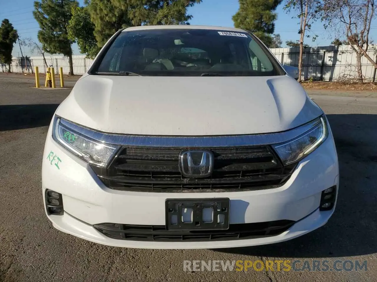 5 Photograph of a damaged car 5FNRL6H7XMB015275 HONDA All Models 2021
