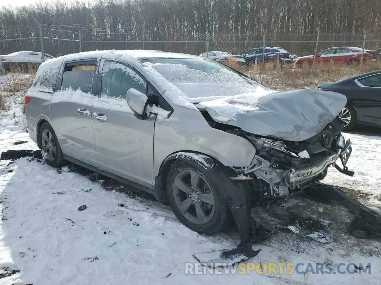 4 Фотография поврежденного автомобиля 5FNRL6H53NB017028 HONDA All Models 2022