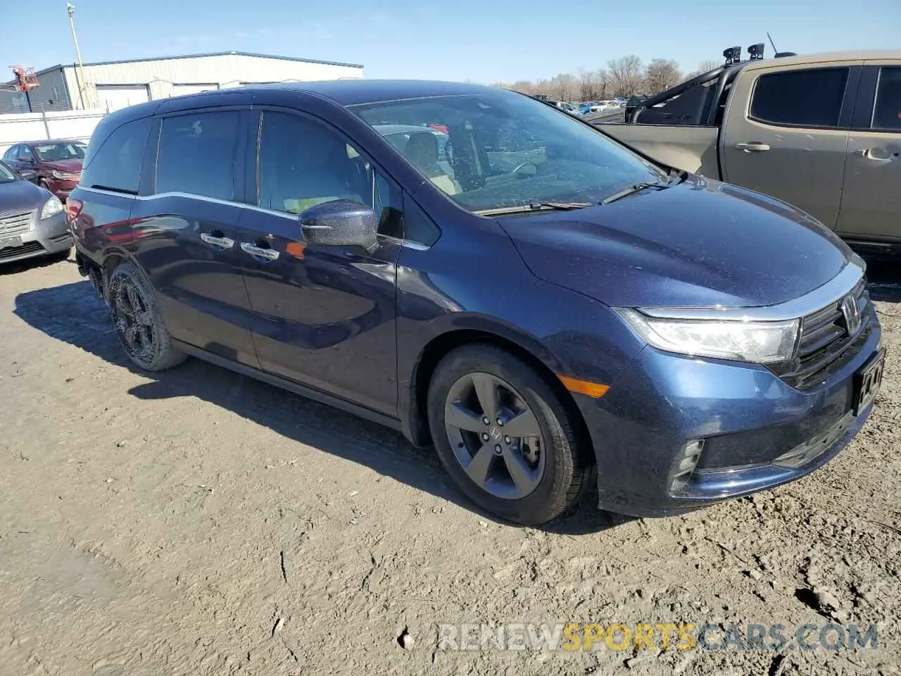 4 Фотография поврежденного автомобиля 5FNRL6H59NB007281 HONDA All Models 2022