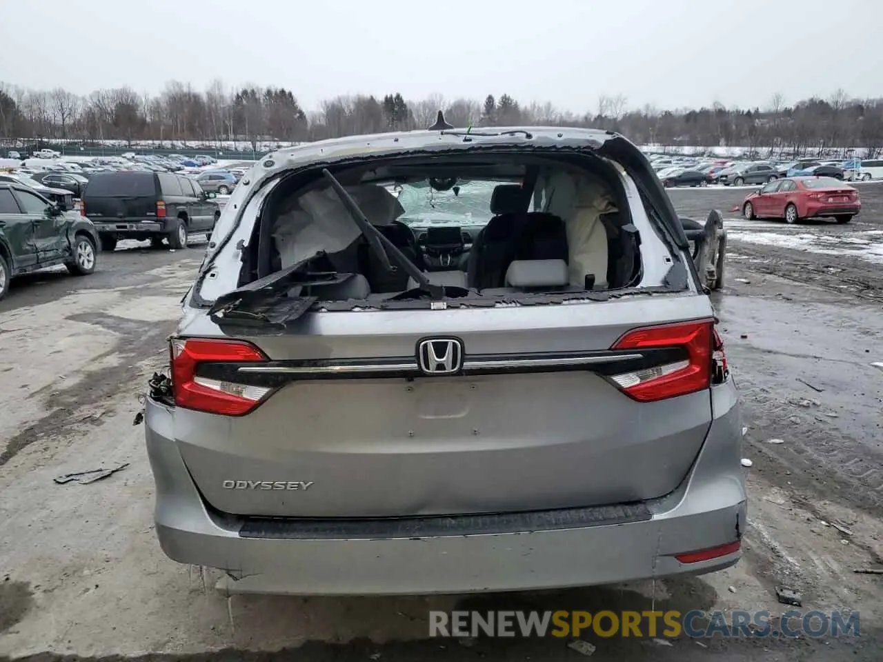 6 Фотография поврежденного автомобиля 5FNRL6H74NB038939 HONDA All Models 2022
