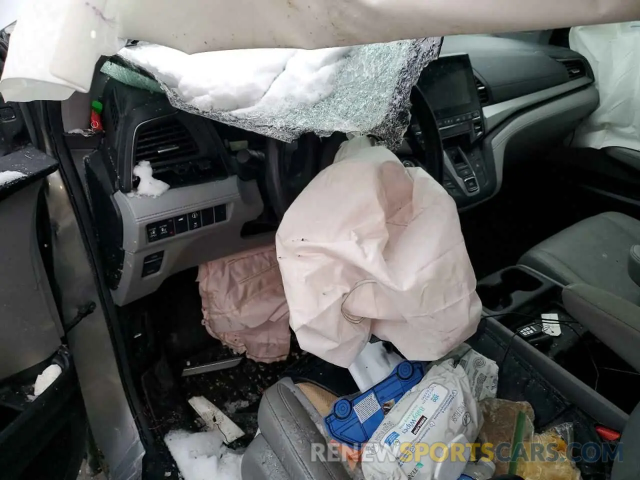 8 Фотография поврежденного автомобиля 5FNRL6H74NB038939 HONDA All Models 2022