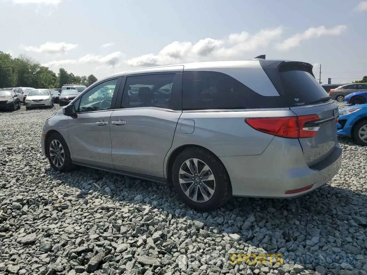 2 Photograph of a damaged car 5FNRL6H75NB041719 HONDA All Models 2022