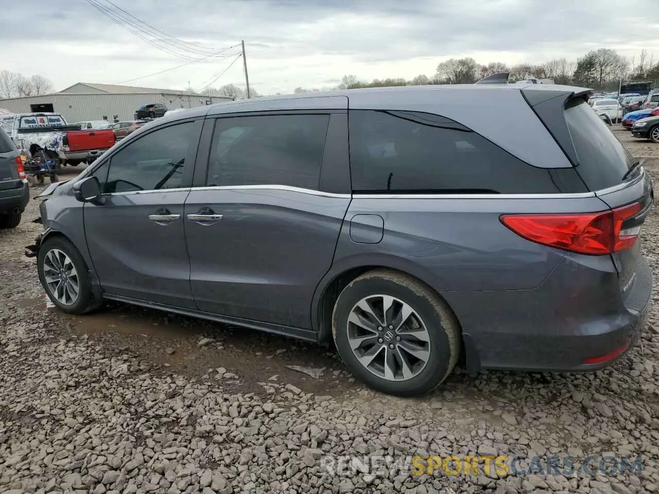 2 Photograph of a damaged car 5FNRL6H78NB049944 HONDA All Models 2022