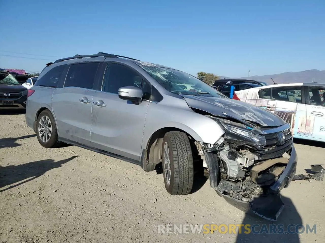 4 Фотография поврежденного автомобиля 5FNRL6H79NB023210 HONDA All Models 2022