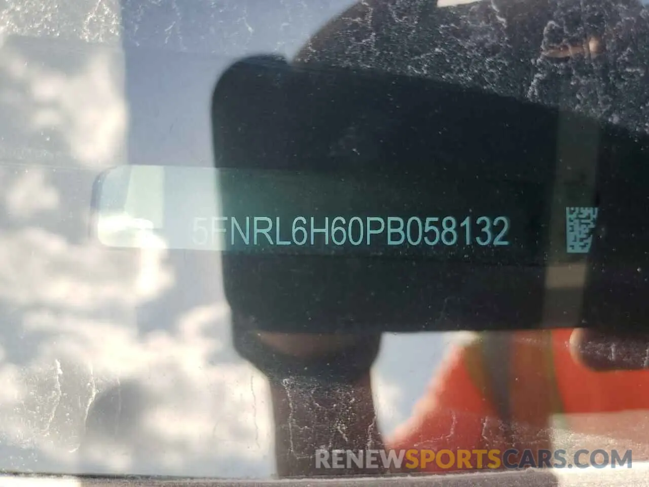 13 Фотография поврежденного автомобиля 5FNRL6H60PB058132 HONDA All Models 2023