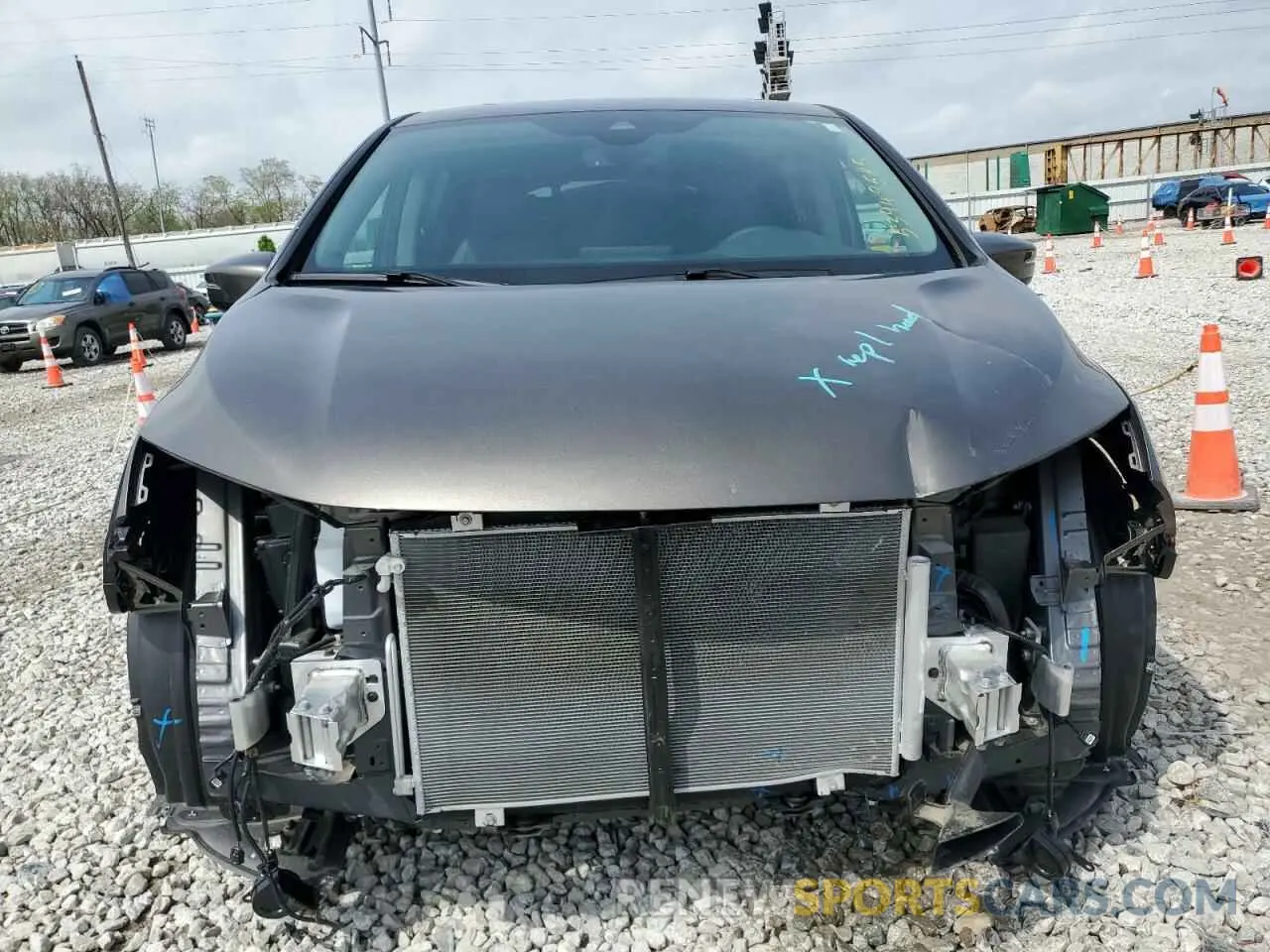 5 Photograph of a damaged car 5FNRL6H67PB032031 HONDA All Models 2023