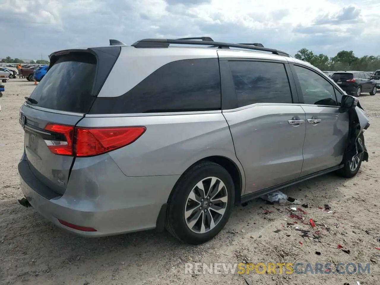 3 Фотография поврежденного автомобиля 5FNRL6H68PB031566 HONDA All Models 2023