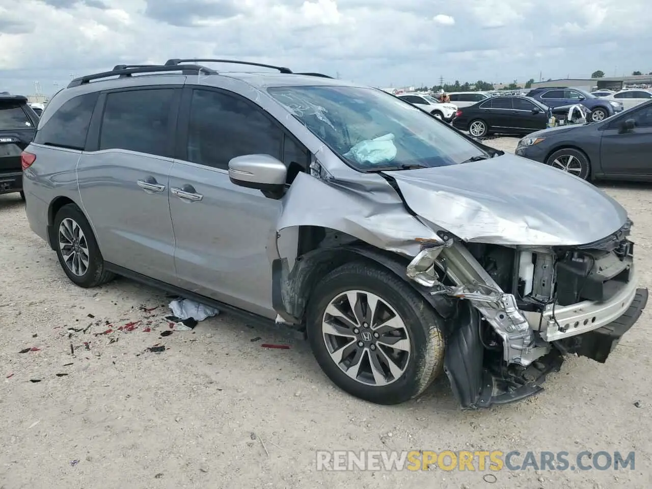 4 Фотография поврежденного автомобиля 5FNRL6H68PB031566 HONDA All Models 2023