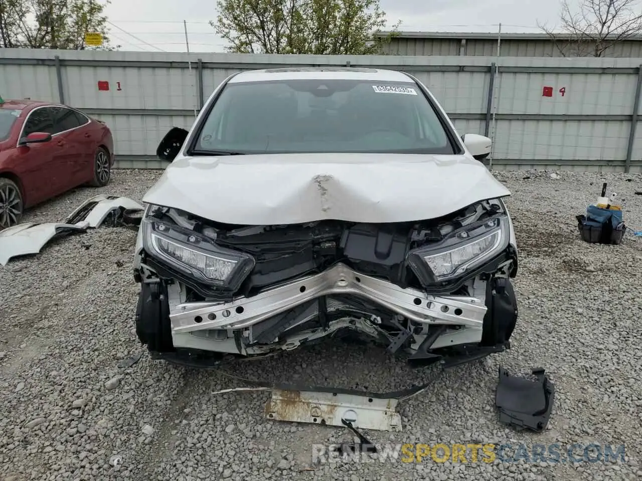 5 Photograph of a damaged car 5FNRL6H69PB076872 HONDA All Models 2023