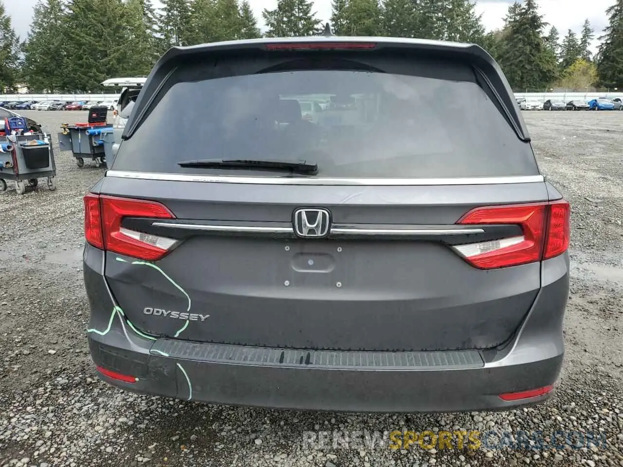 6 Фотография поврежденного автомобиля 5FNRL6H66RB007026 HONDA All Models 2024