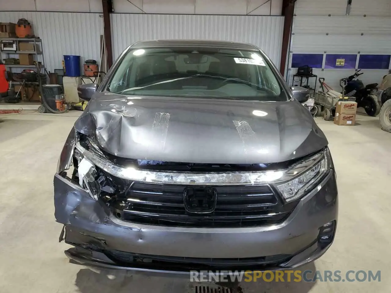 5 Photograph of a damaged car 5FNRL6H69RB069598 HONDA All Models 2024