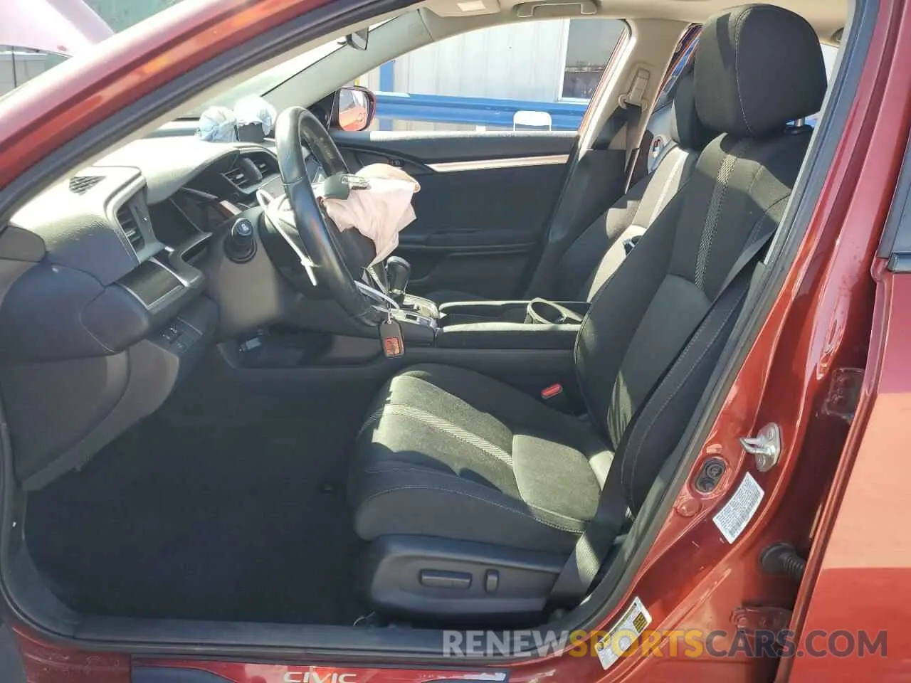 7 Photograph of a damaged car 19XFC1F30KE009879 HONDA CIVIC 2019