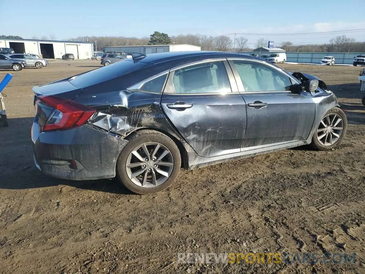 3 Photograph of a damaged car 19XFC1F30KE016475 HONDA CIVIC 2019