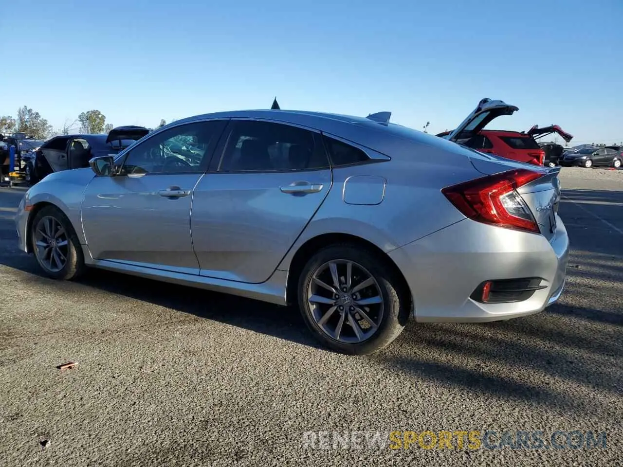 2 Фотография поврежденного автомобиля 19XFC1F30KE207605 HONDA CIVIC 2019
