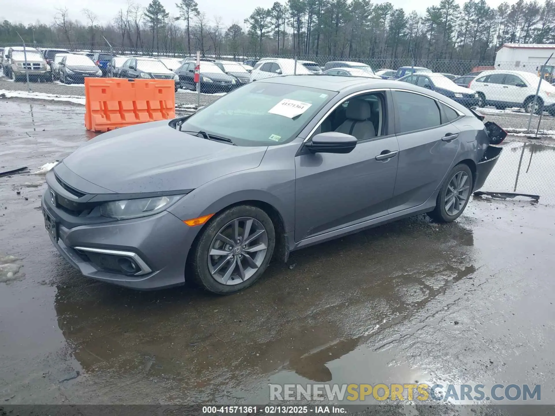 2 Photograph of a damaged car 19XFC1F31KE002777 HONDA CIVIC 2019