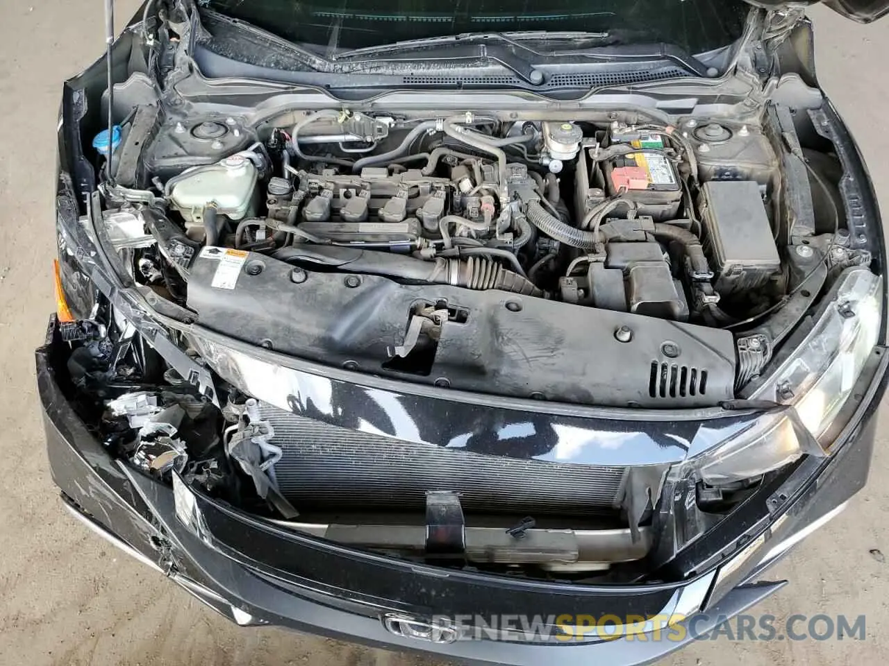 13 Photograph of a damaged car 19XFC1F31KE207886 HONDA CIVIC 2019