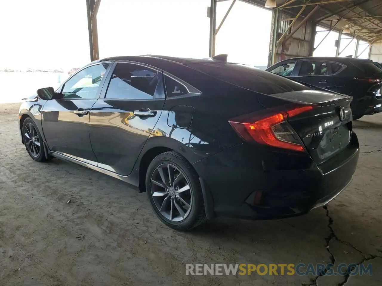 2 Photograph of a damaged car 19XFC1F31KE207886 HONDA CIVIC 2019