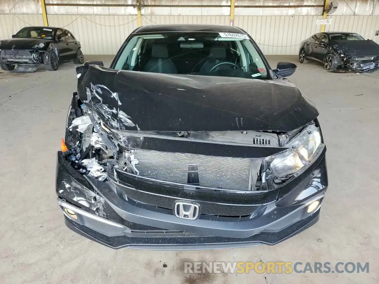 5 Photograph of a damaged car 19XFC1F31KE207886 HONDA CIVIC 2019