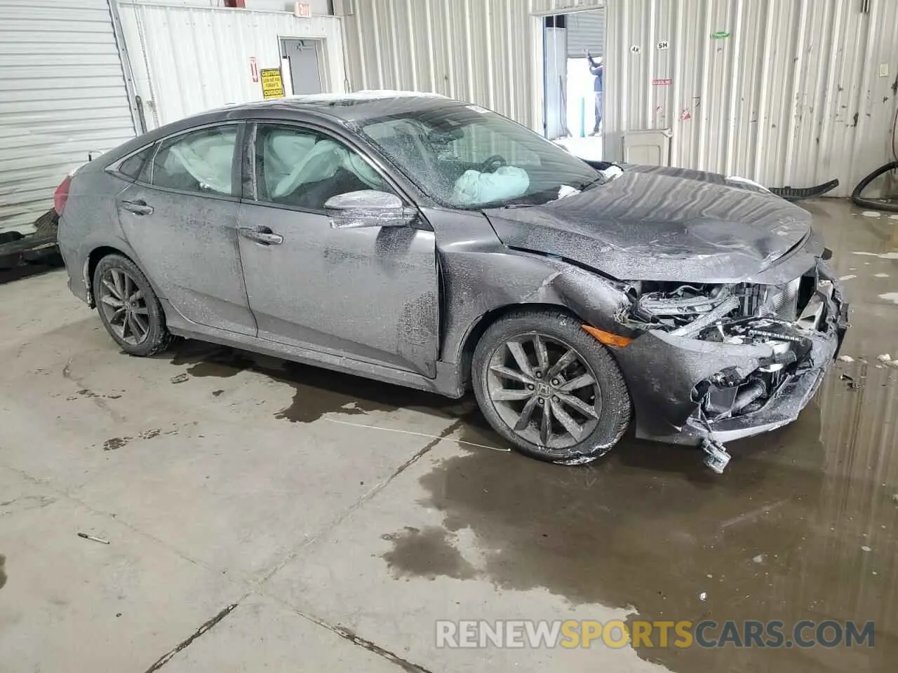 4 Photograph of a damaged car 19XFC1F31KE208438 HONDA CIVIC 2019