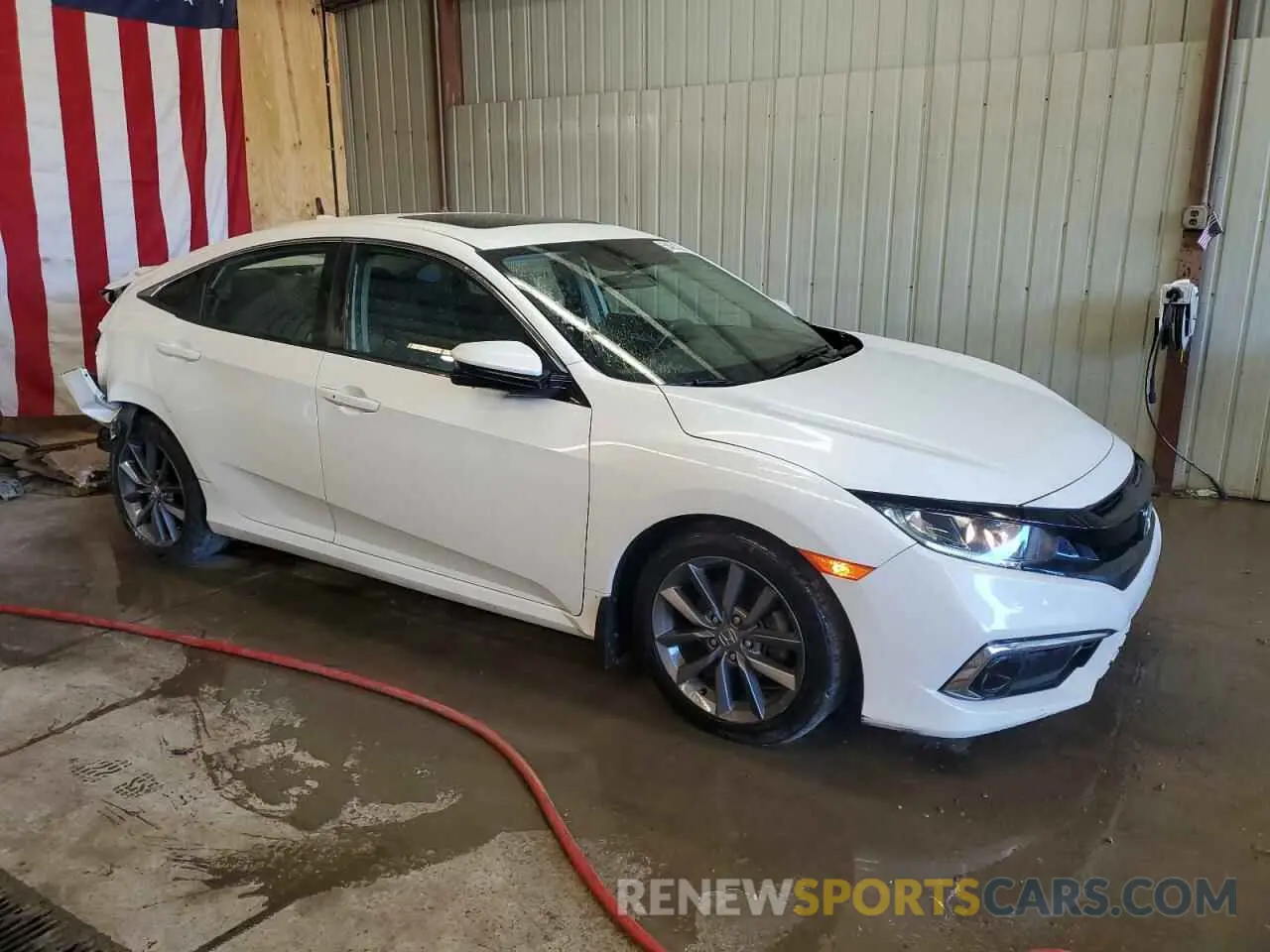 4 Photograph of a damaged car 19XFC1F32KE001203 HONDA CIVIC 2019