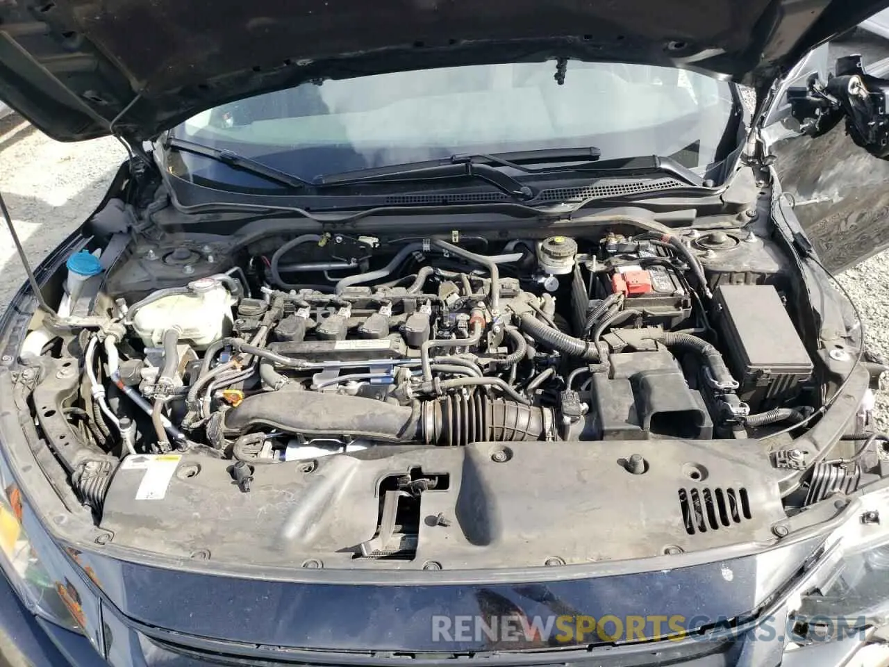 11 Photograph of a damaged car 19XFC1F32KE204026 HONDA CIVIC 2019