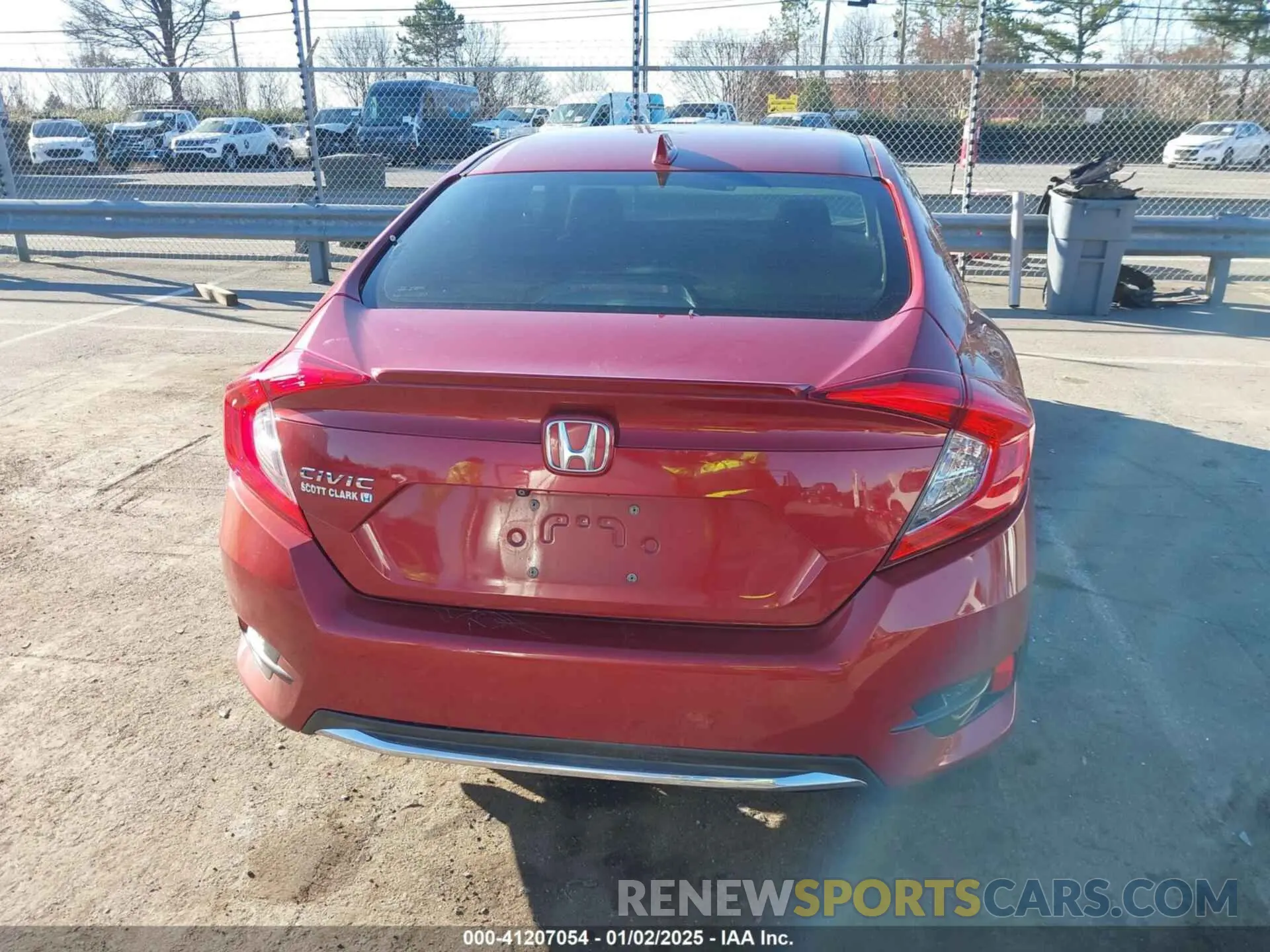 16 Photograph of a damaged car 19XFC1F33KE004367 HONDA CIVIC 2019