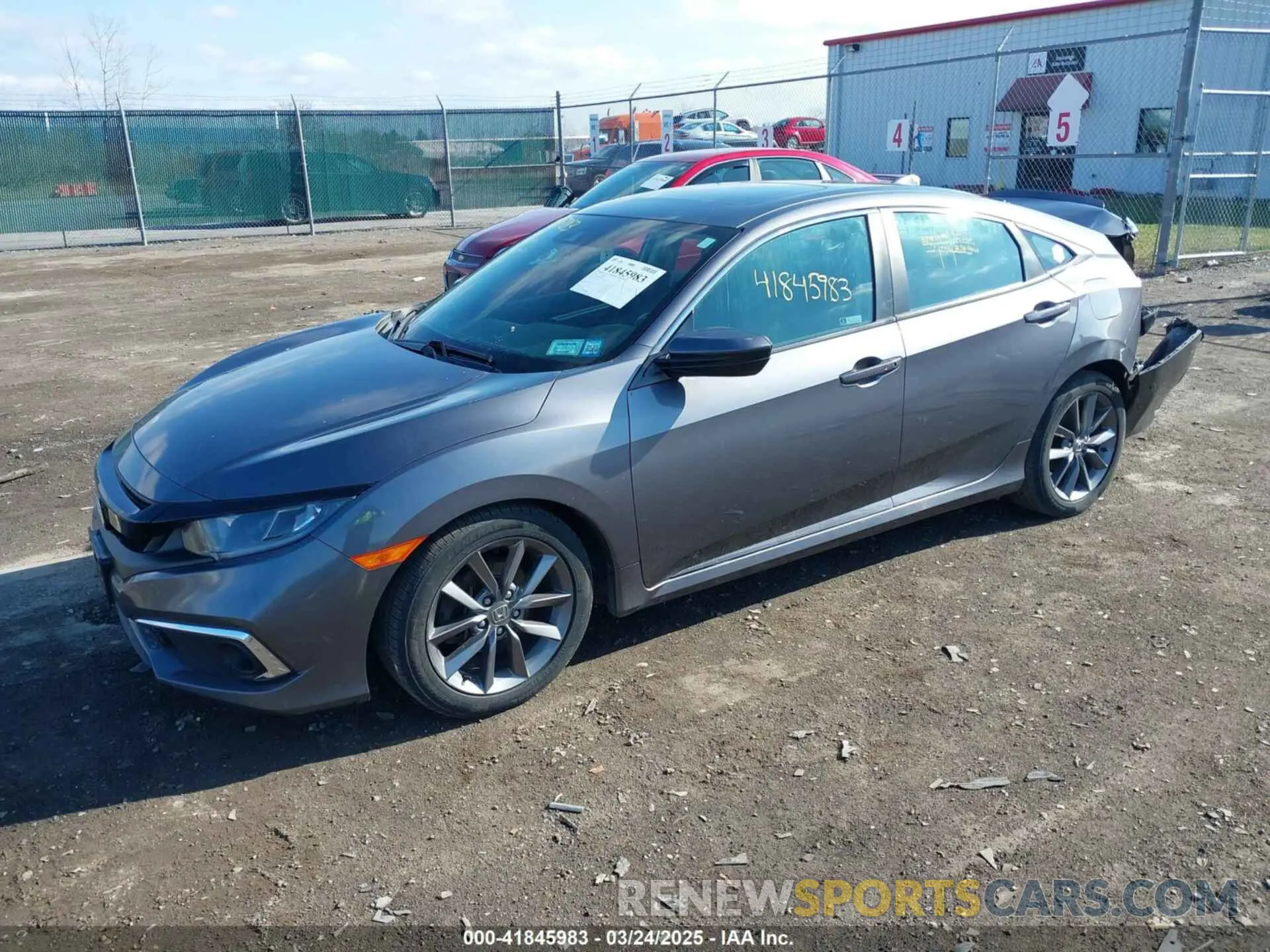 2 Фотография поврежденного автомобиля 19XFC1F33KE202267 HONDA CIVIC 2019