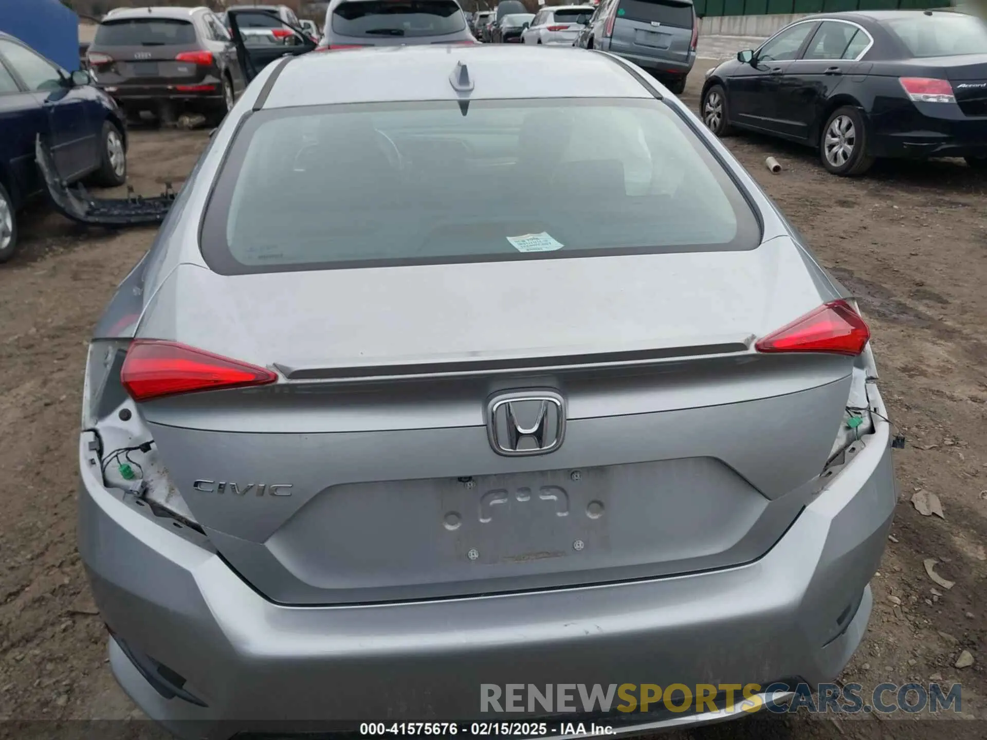 16 Photograph of a damaged car 19XFC1F33KE210711 HONDA CIVIC 2019
