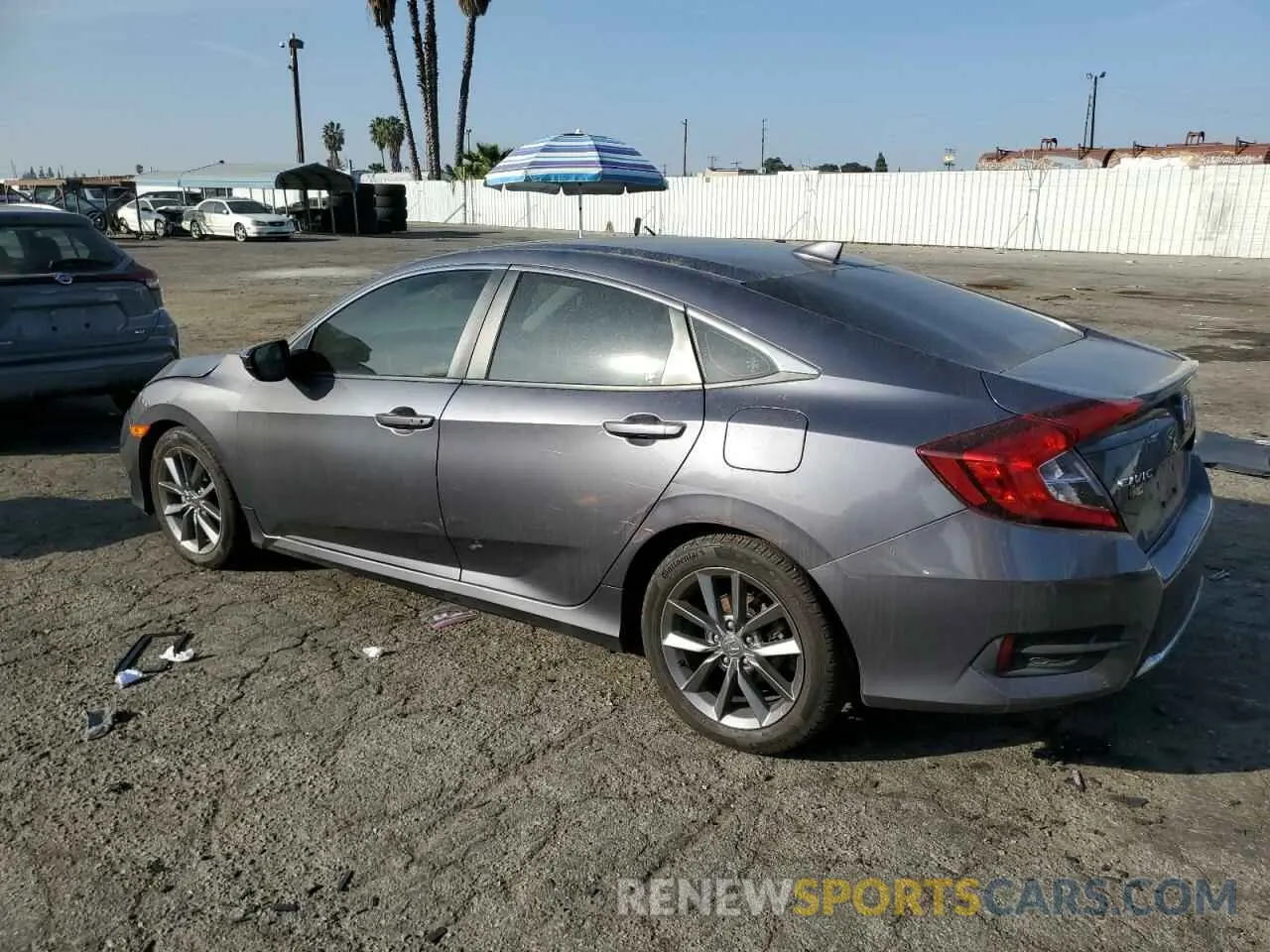 2 Photograph of a damaged car 19XFC1F34KE008797 HONDA CIVIC 2019