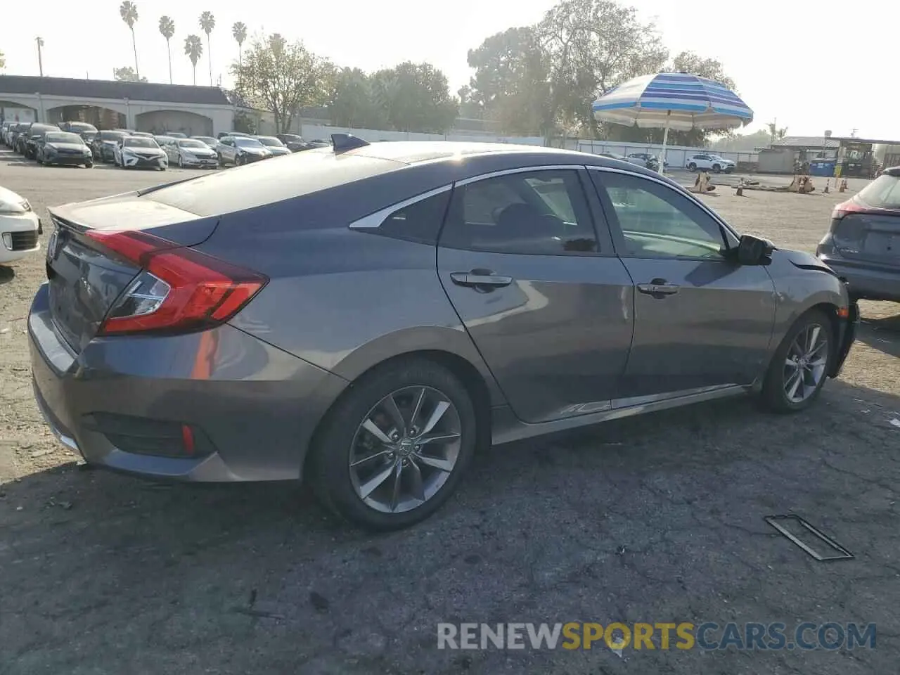 3 Photograph of a damaged car 19XFC1F34KE008797 HONDA CIVIC 2019