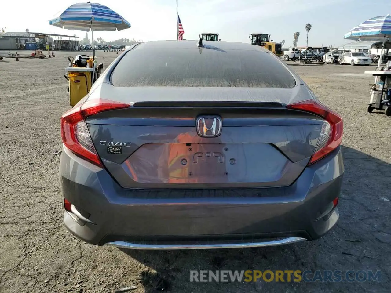 6 Photograph of a damaged car 19XFC1F34KE008797 HONDA CIVIC 2019