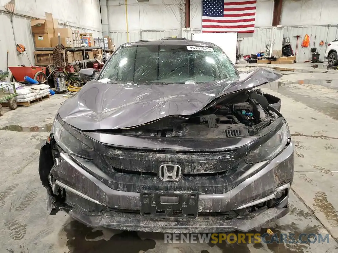 5 Photograph of a damaged car 19XFC1F34KE016558 HONDA CIVIC 2019