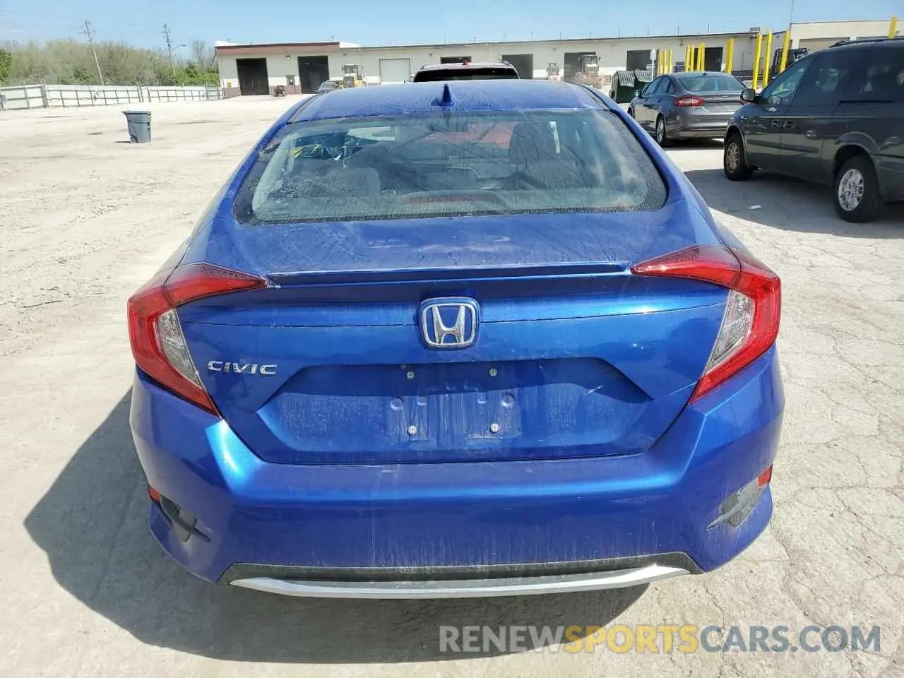 6 Фотография поврежденного автомобиля 19XFC1F34KE017631 HONDA CIVIC 2019