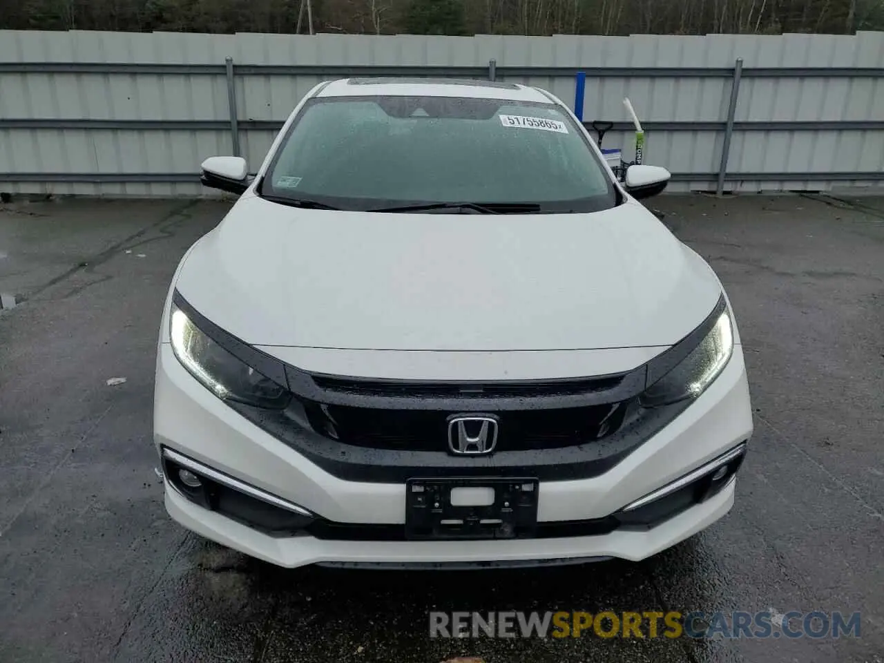 5 Photograph of a damaged car 19XFC1F34KE212953 HONDA CIVIC 2019