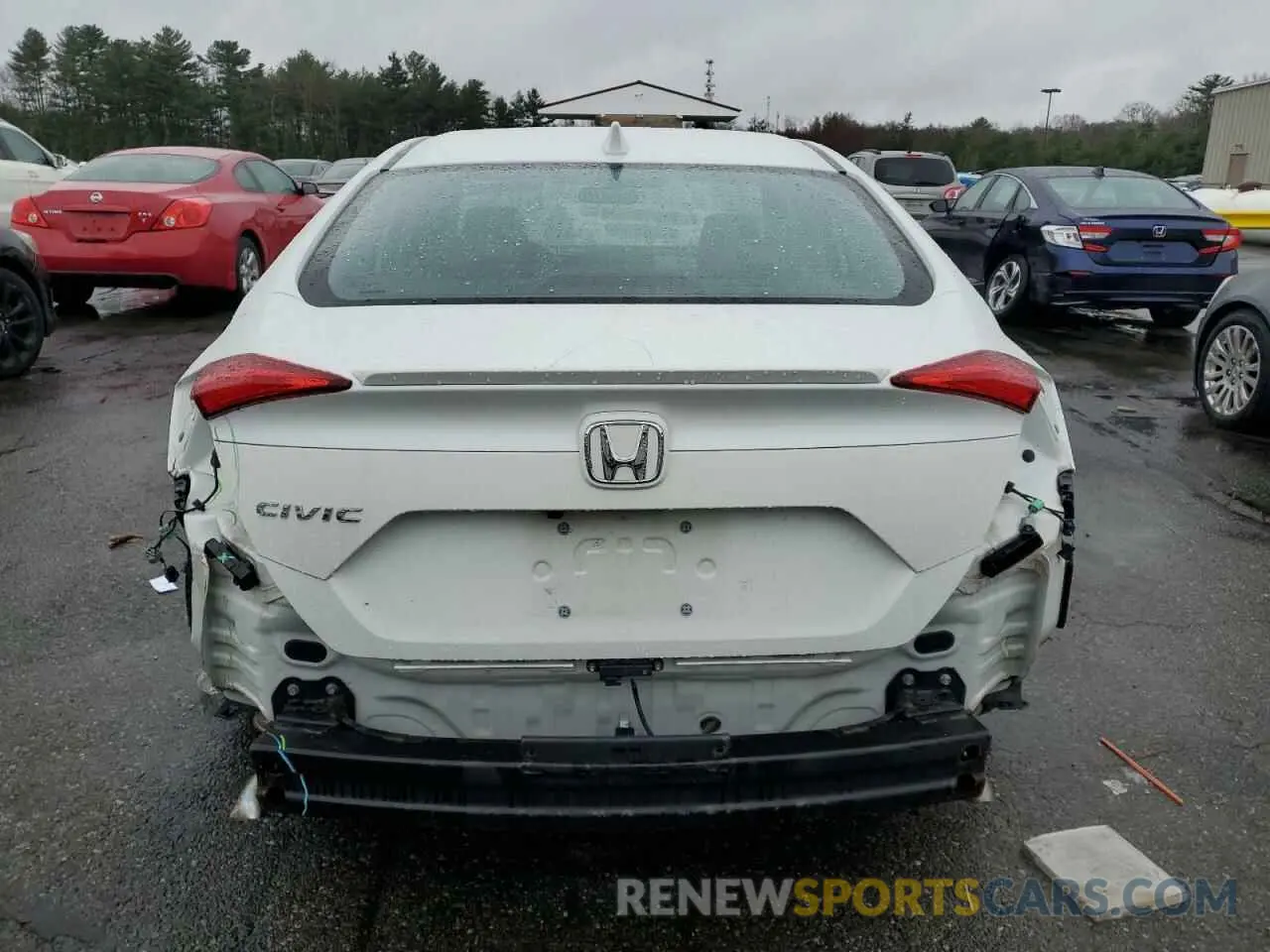 6 Photograph of a damaged car 19XFC1F34KE212953 HONDA CIVIC 2019