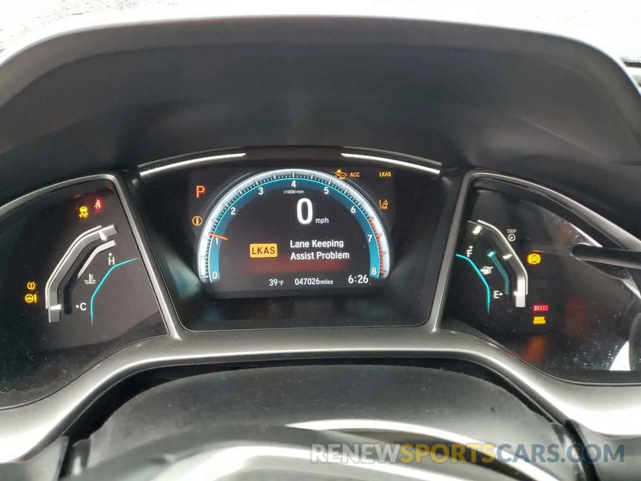 9 Photograph of a damaged car 19XFC1F34KE212953 HONDA CIVIC 2019
