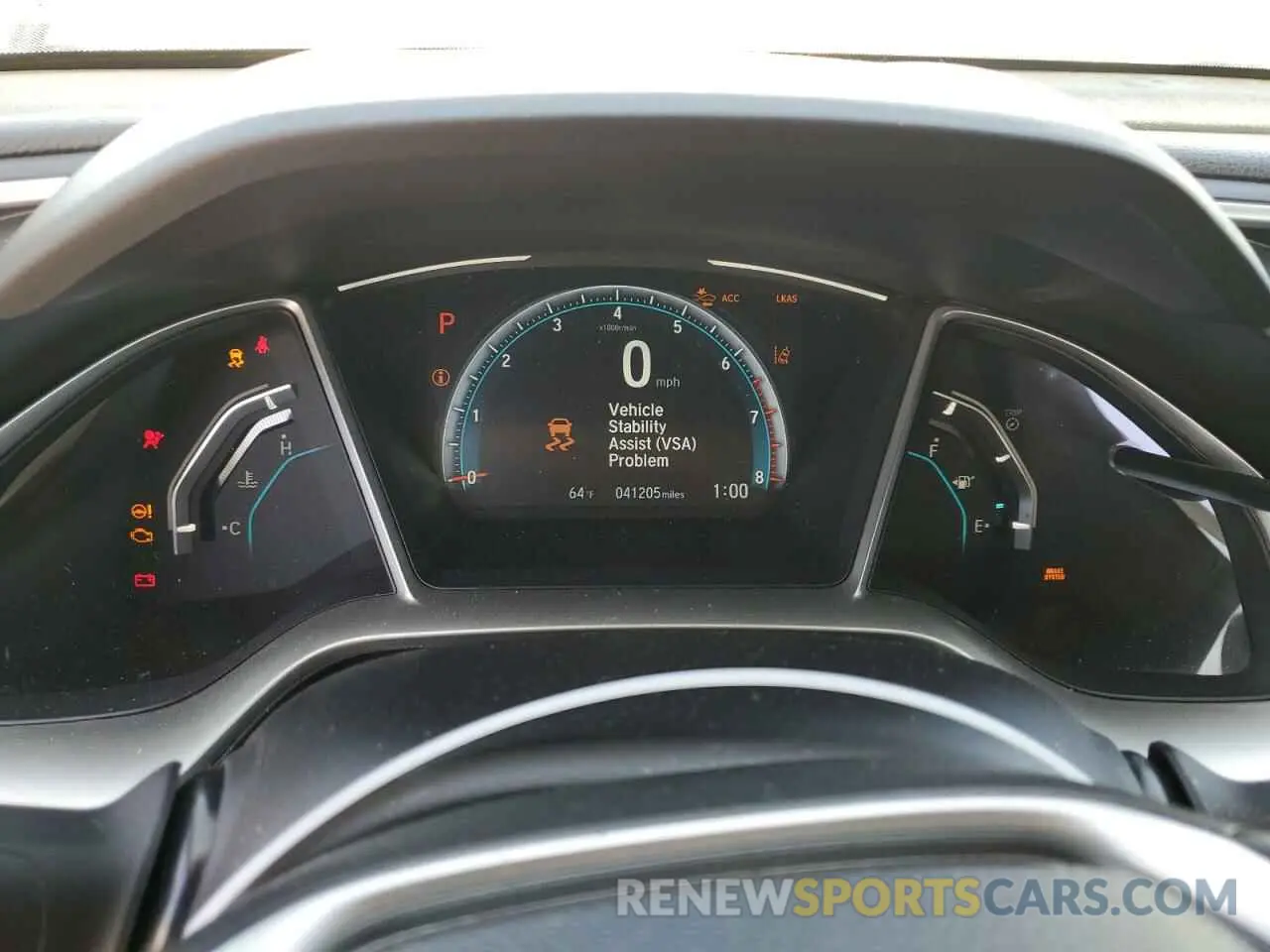 9 Photograph of a damaged car 19XFC1F34KE217148 HONDA CIVIC 2019