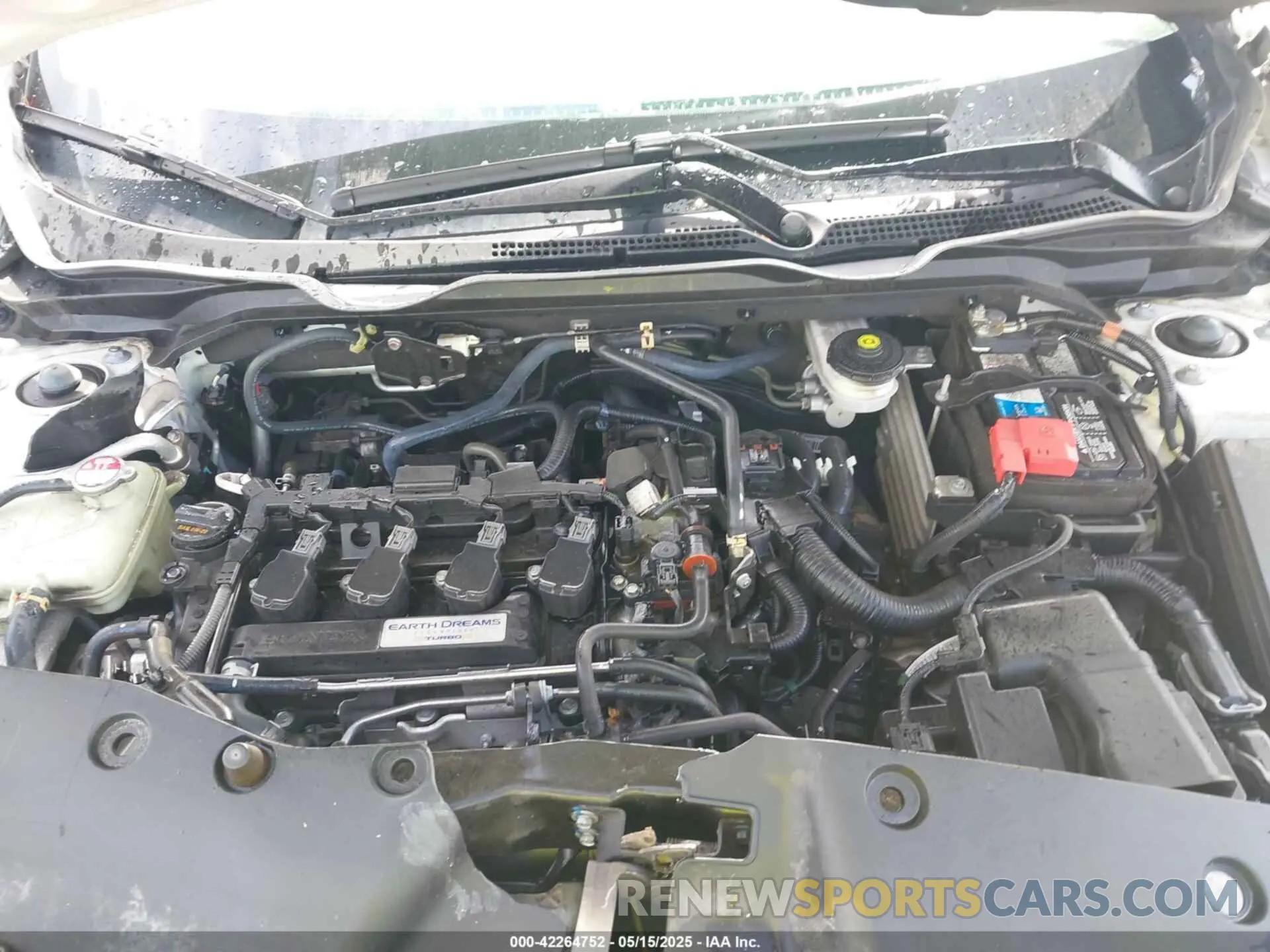 10 Photograph of a damaged car 19XFC1F35KE200603 HONDA CIVIC 2019
