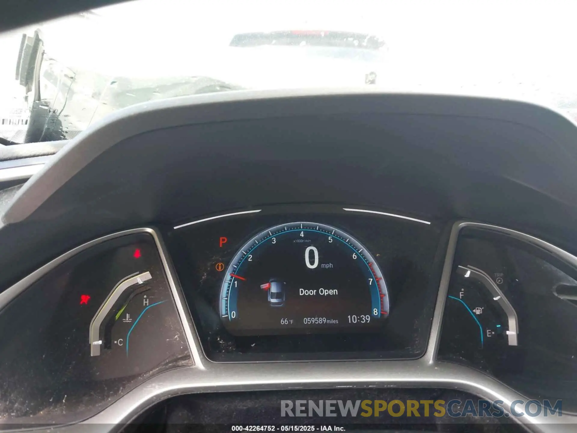 7 Photograph of a damaged car 19XFC1F35KE200603 HONDA CIVIC 2019