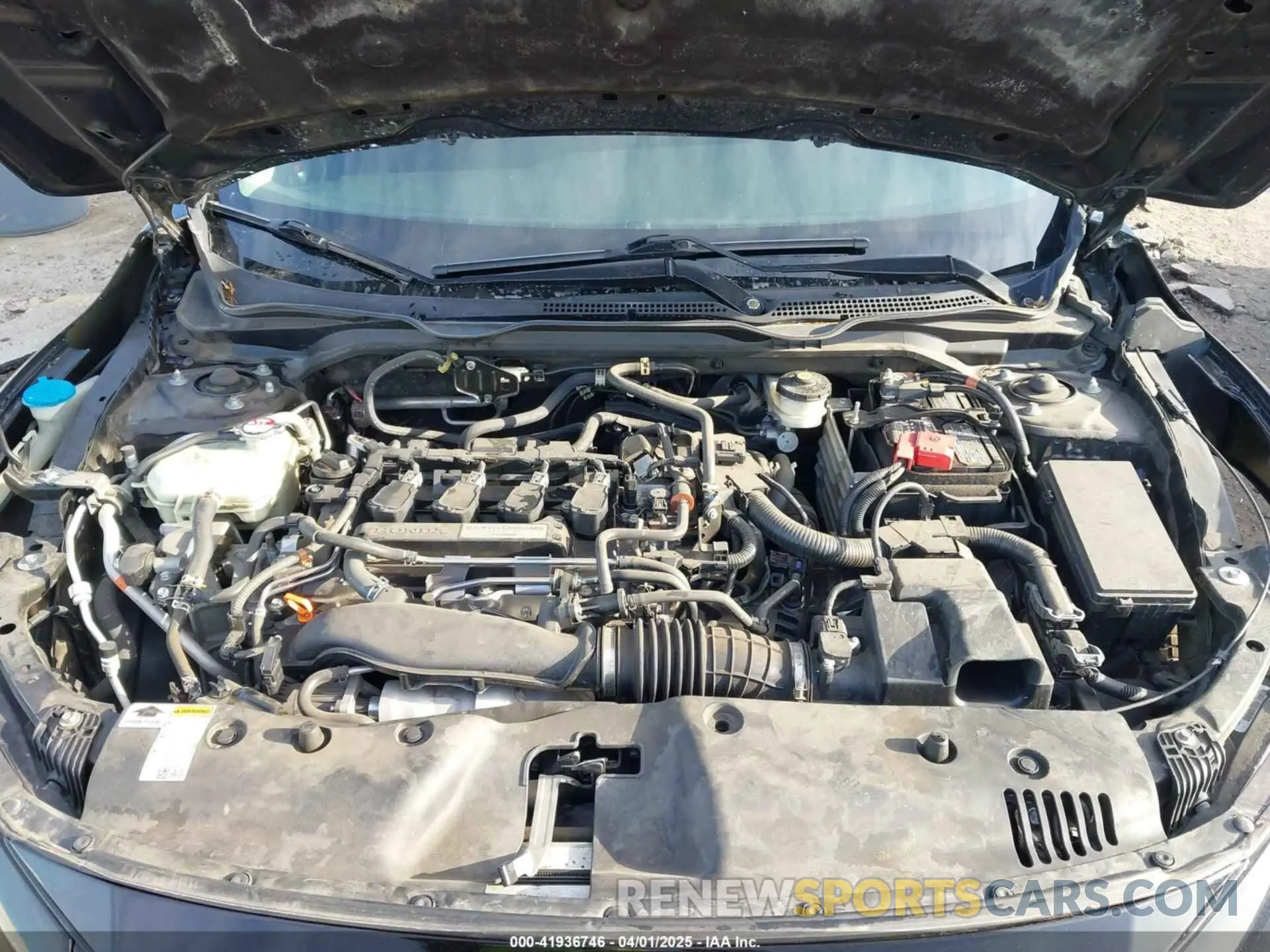 10 Фотография поврежденного автомобиля 19XFC1F35KE203436 HONDA CIVIC 2019