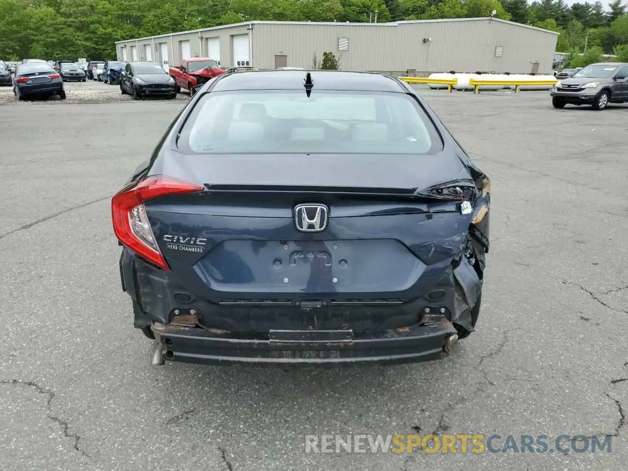 6 Фотография поврежденного автомобиля 19XFC1F35KE214694 HONDA CIVIC 2019