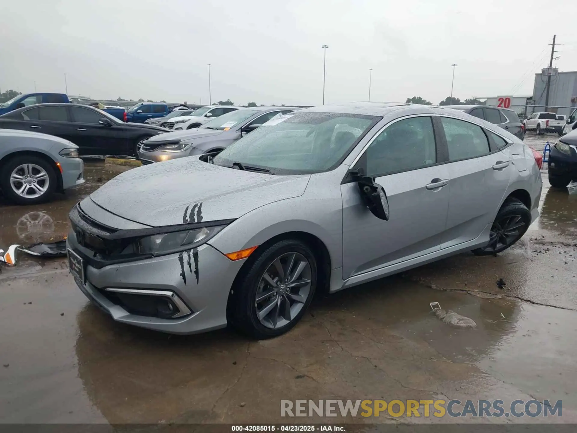 2 Фотография поврежденного автомобиля 19XFC1F36KE210718 HONDA CIVIC 2019