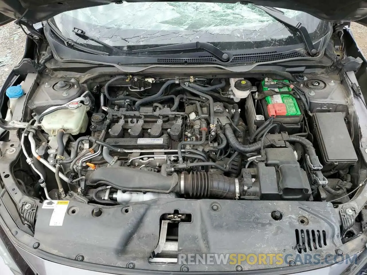 11 Фотография поврежденного автомобиля 19XFC1F36KE212839 HONDA CIVIC 2019