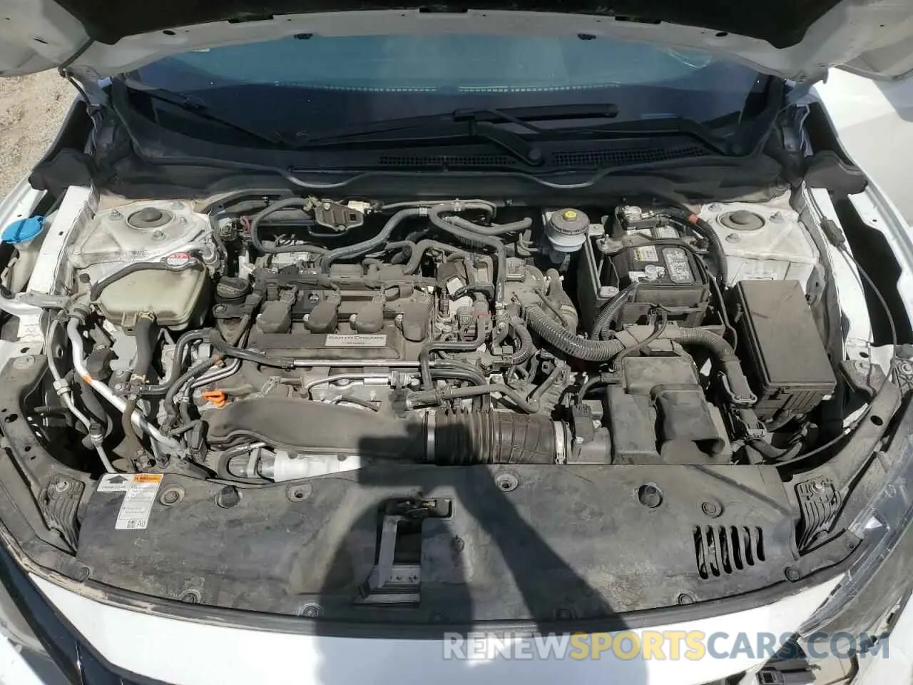12 Photograph of a damaged car 19XFC1F38KE000718 HONDA CIVIC 2019