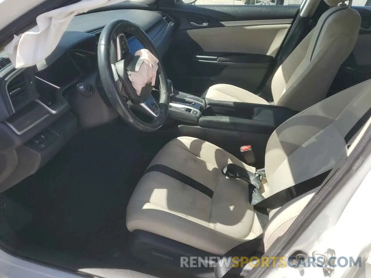 7 Photograph of a damaged car 19XFC1F38KE000718 HONDA CIVIC 2019