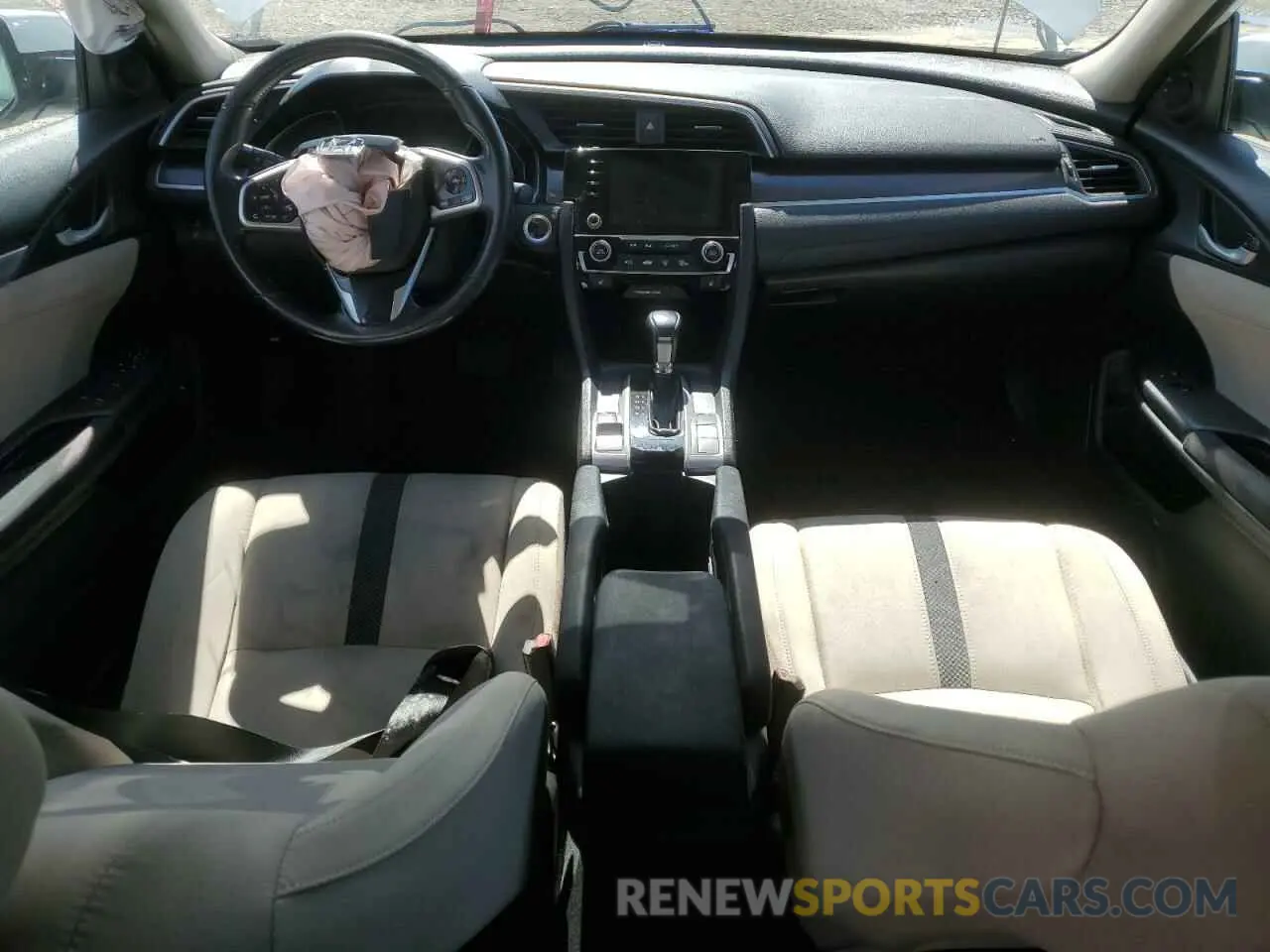 8 Photograph of a damaged car 19XFC1F38KE000718 HONDA CIVIC 2019