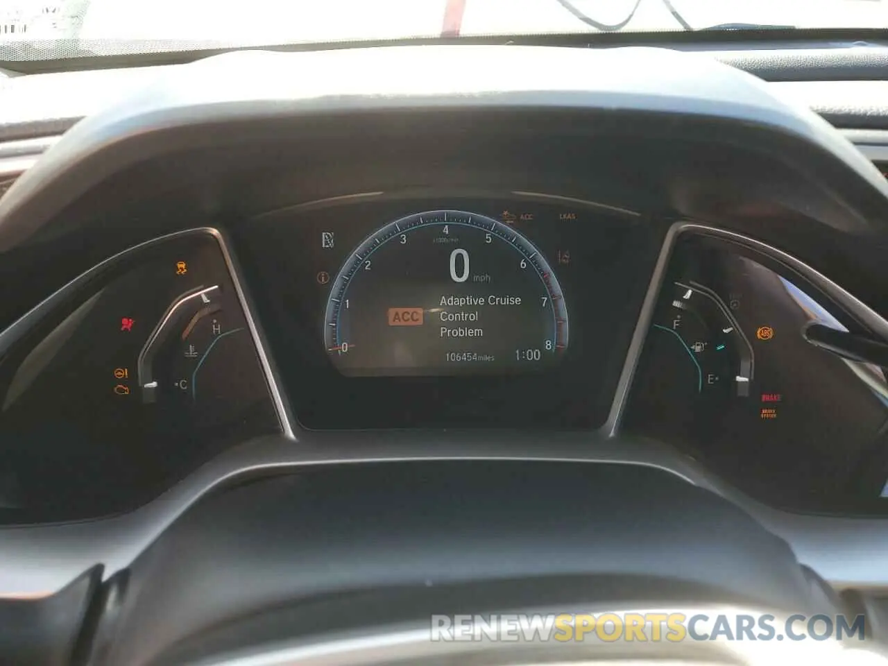 9 Photograph of a damaged car 19XFC1F38KE000718 HONDA CIVIC 2019