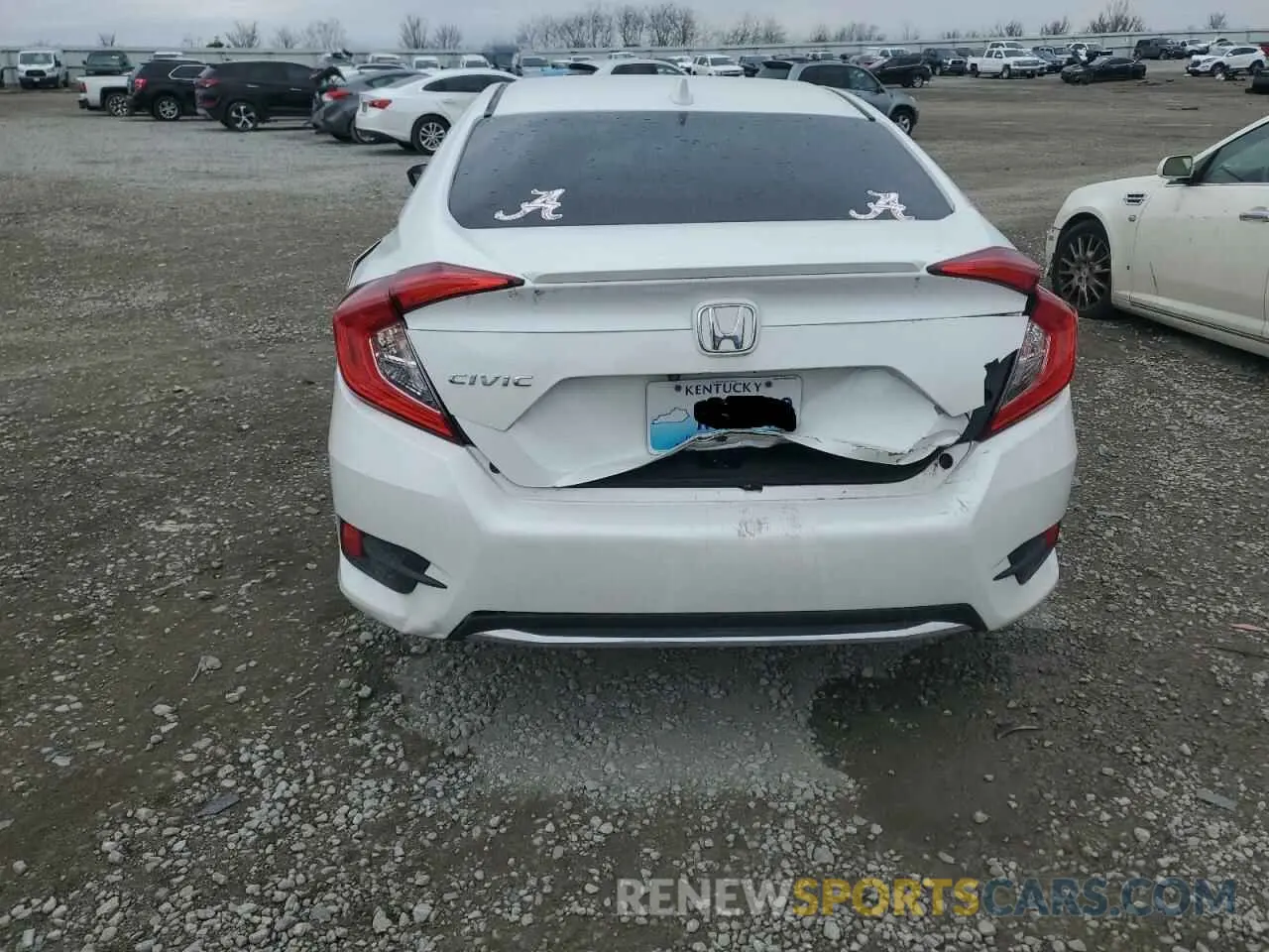 6 Photograph of a damaged car 19XFC1F38KE015266 HONDA CIVIC 2019